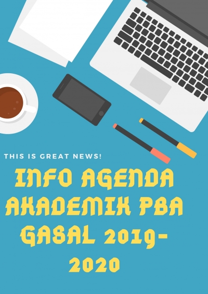 INFO AGENDA AKADEMIK PBA SEMESTER GASAL 2019-2020