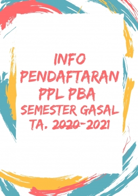 Info Pendaftaran PPL Semester Gasal TA 2020-2021